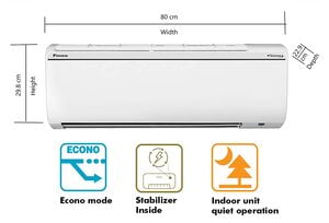 Daikin Inverter AC - 3 Star  1 TR