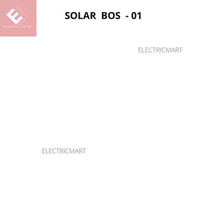 SOLAR BOS 1 - 3KW SINGLE PHASE SET