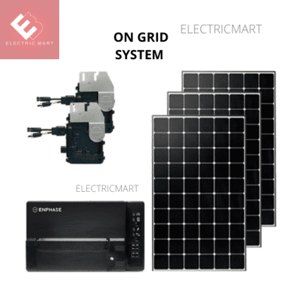3.5KW ON GRID SOLAR SYSTEM - WITH ONLINE MONITORING SYSTEM