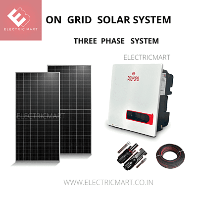 5KW ONGRID SOLAR COMBO - Waaree and Polycab