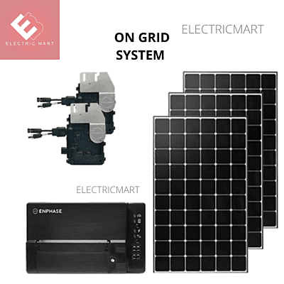 9 KW ON GRID SOLAR SYSTEM - ENPHASE MICROINVERTER