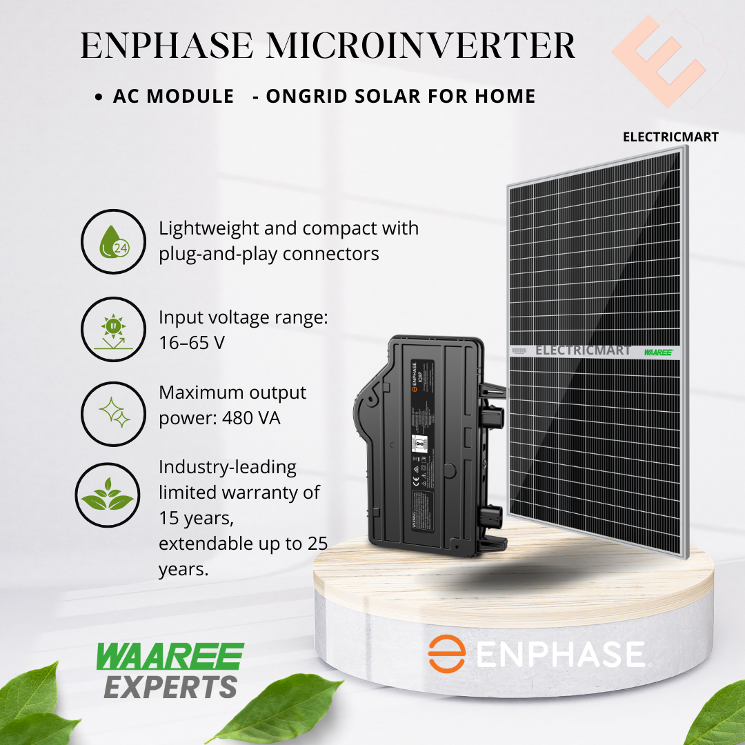 10 KW ON GRID SOLAR SYSTEM - AC MODULE