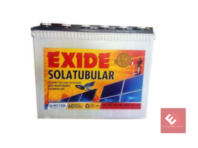 Exide Solar Battery 150L - 5years warranty